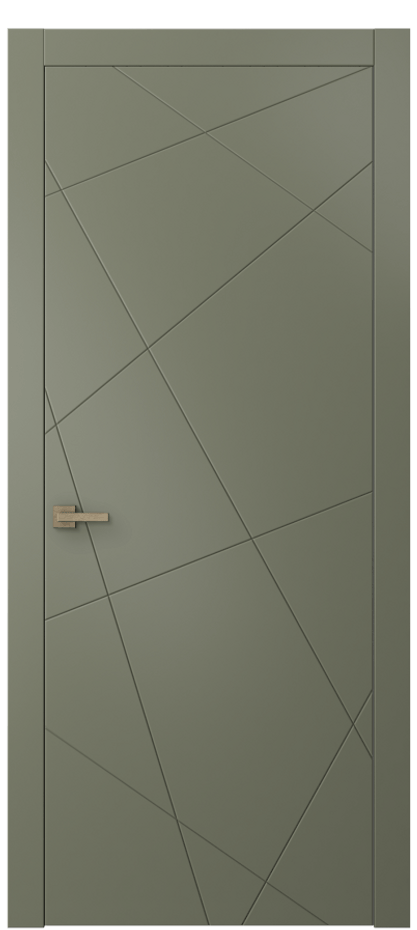 Межкомнатная дверь Линия АКП 8048 Матовый оливковый тёмный  Цена 63299 ₽ | Volhovec