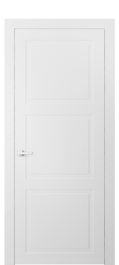 Межкомнатная дверь Нео Классик 8003 Матовый белоснежный  Цена 63899 ₽ | Volhovec
