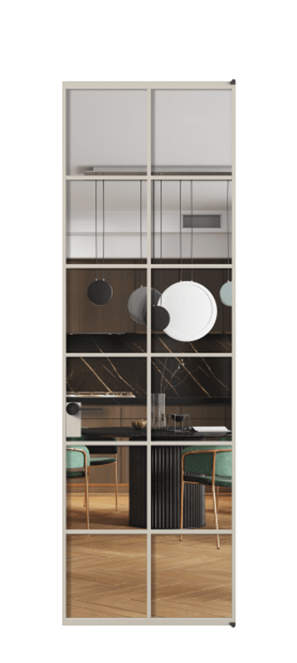 Алюминиевая дверь АЛПЛ040.05 Алюминий светло-бежевый Прозрачное стекло "Кристал Вижн", калёное. Без короба АСБЖ Цена 134930 Стоимость комплекта двери включает: 1. Полотно (600/650/700/750/800/850/900/950*2000-2400 мм).
2. Короб
3. Комплект фурнитуры (2 торцевые петли и магнитный замок с ответной планкой). Фабрика дверей Волховец 8 (800) 551 43 19 Алюминиевая дверь АЛПЛ040.05 Алюминий светло-бежевый Прозрачное стекло "Кристал Вижн", калёное Цена 134930 | Volhovec