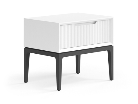 Мебель Тумба прикроватная Вельвет 1 ящик. Цвет Матовый светло-серый. Материал Гладкая эмаль. Коллекция Тумба прикроватная Вельвет 1 ящик. Фото. Мебель Тумба прикроватная Вельвет 1 ящик. Цвет Матовый светло-серый. Материал Гладкая эмаль. Коллекция Тумба прикроватная Вельвет 1 ящик. Картинка.