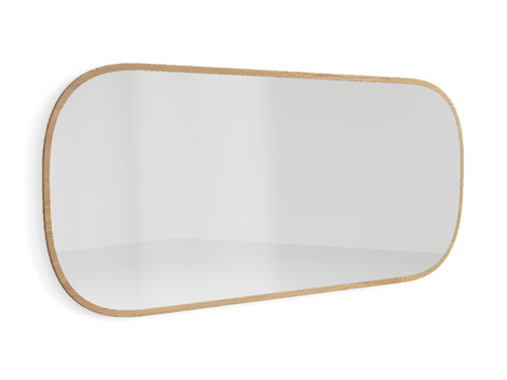 Мебель Зеркало настенное Primo 175×70 см. Цвет Дуб мускатный матовый. Материал Массив дуба матовый. Коллекция Зеркало настенное Primo 175×70 см. Картинка.