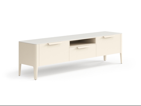 Мебель ТВ тумба Пьега. Цвет Матовый светло-бежевый. Материал Гладкая эмаль. Коллекция ТВ тумба Пьега. Фото. Мебель ТВ тумба Пьега. Цвет Матовый светло-бежевый. Материал Гладкая эмаль. Коллекция ТВ тумба Пьега. Картинка.