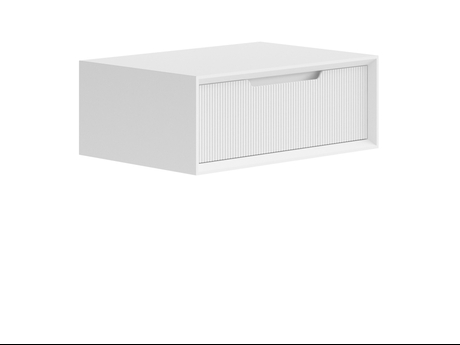 Мебель Тумба подвесная прикроватная Вельвет 1 ящик. Цвет Матовый светло-серый. Материал Гладкая эмаль. Коллекция Тумба подвесная прикроватная Вельвет 1 ящик. Фото. Мебель Тумба подвесная прикроватная Вельвет 1 ящик. Цвет Матовый светло-серый. Материал Гладкая эмаль. Коллекция Тумба подвесная прикроватная Вельвет 1 ящик. Картинка.