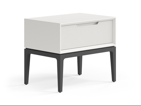 Мебель Тумба прикроватная Вельвет 1 ящик. Цвет Матовый тёплый серый. Материал Гладкая эмаль. Коллекция Тумба прикроватная Вельвет 1 ящик. Фото. Мебель Тумба прикроватная Вельвет 1 ящик. Цвет Матовый тёплый серый. Материал Гладкая эмаль. Коллекция Тумба прикроватная Вельвет 1 ящик. Картинка.