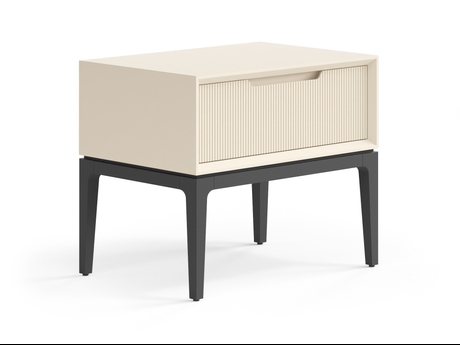 Мебель Тумба прикроватная Вельвет 1 ящик. Цвет Матовый светло-бежевый. Материал Гладкая эмаль. Коллекция Тумба прикроватная Вельвет 1 ящик. Фото. Мебель Тумба прикроватная Вельвет 1 ящик. Цвет Матовый светло-бежевый. Материал Гладкая эмаль. Коллекция Тумба прикроватная Вельвет 1 ящик. Картинка.