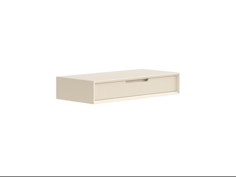 Мебель Консоль подвесная Вельвет 1 ящик. Цвет Матовый светло-бежевый. Материал Гладкая эмаль. Коллекция Консоль подвесная Вельвет 1 ящик. Фото. Мебель Консоль подвесная Вельвет 1 ящик. Цвет Матовый светло-бежевый. Материал Гладкая эмаль. Коллекция Консоль подвесная Вельвет 1 ящик. Картинка.