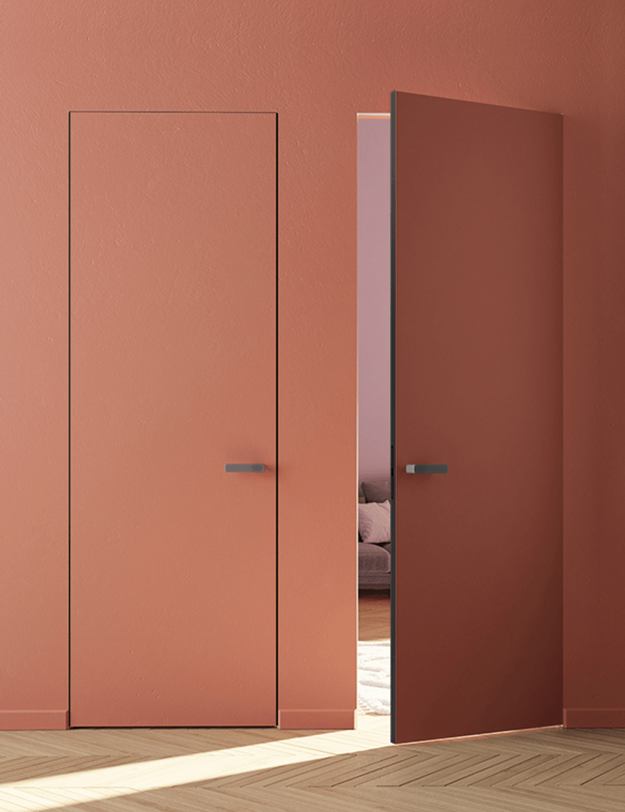 Дверь межкомнатная Секрето АКП 0001 Грунт под покраску Скрытый короб Черный Цена 40079 ₽ . Фабрика дверей Волховец 8 (800) 551 43 19 Межкомнатная дверь Секрето АКП 0001 Грунт под покраску Цена 40079 ₽ | Volhovec