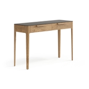 Консоль Piega 2 ящика дуб мускатный матовый