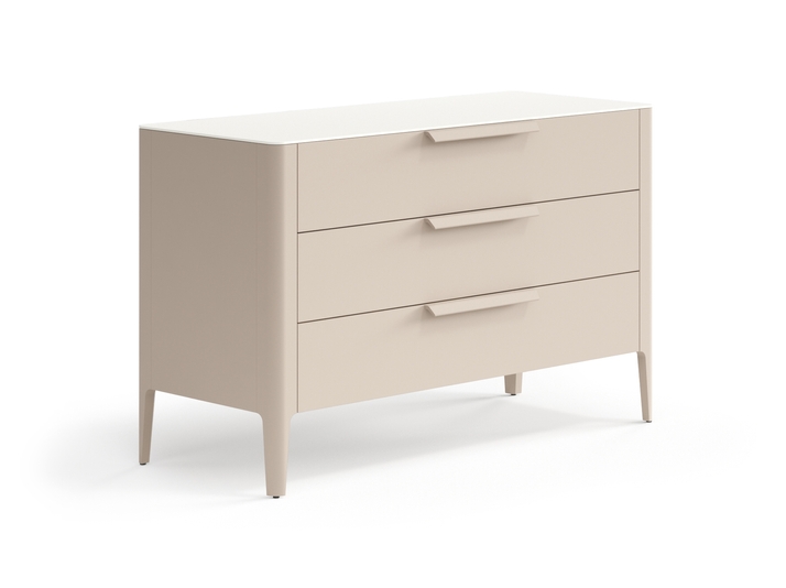 Мебель Комод Пьега 3 ящика. Цвет Матовый бисквитный. Материал Гладкая эмаль. Коллекция Комод Пьега 3 ящика. Фото. Мебель Комод Пьега 3 ящика. Цвет Матовый бисквитный. Материал Гладкая эмаль. Коллекция Комод Пьега 3 ящика. Картинка.