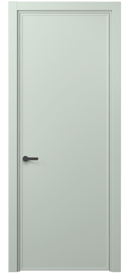 Дверь межкомнатная 8601 NCS S 1005-B80G. Цвет NCS NCS S 1005-B80G. Материал Гладкая эмаль. Коллекция Фрэйм. Картинка.