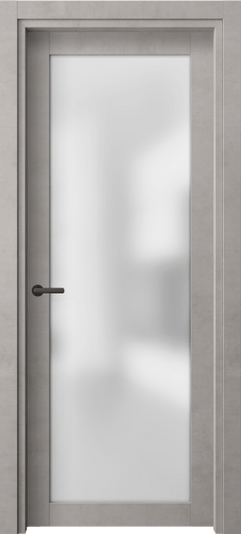 Дверь межкомнатная 2102 neo ЛСЕ САТ. Цвет Леон серебро. Материал Технофойл Ламинатин. Коллекция Нео. Картинка.