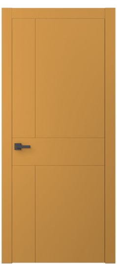 Дверь межкомнатная 8056 Пастельно-жёлтый RAL 1034. Цвет RAL Пастельно-жёлтый RAL 1034. Материал Гладкая эмаль. Коллекция Линия. Картинка.