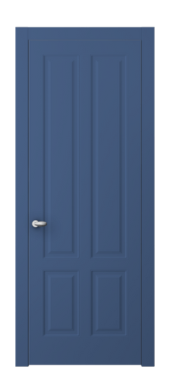 Дверь межкомнатная АКП 8521 Отдалённо-синий RAL 5023. Цвет RAL Отдалённо-синий RAL 5023. Материал Гладкая эмаль. Коллекция Эссе. Картинка.