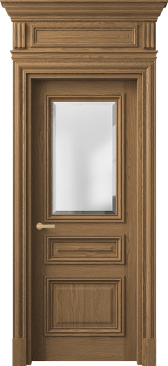 Дверь межкомнатная 7304 ДМС.М САТ-Ф. Цвет Дуб мускатный матовый. Материал Массив дуба матовый. Коллекция Антик. Картинка.
