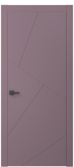 Дверь межкомнатная 8058 Пастельно-фиолетовый RAL 4009. Цвет RAL Пастельно-фиолетовый RAL 4009. Материал Гладкая эмаль. Коллекция Линия. Картинка.