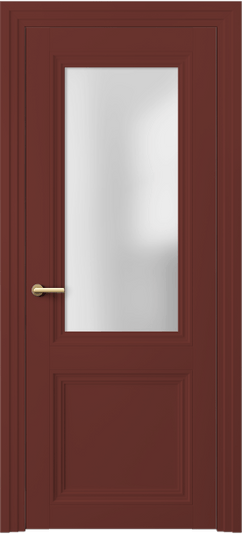 Дверь межкомнатная 2524 Оксид красный RAL 3009. Цвет RAL Оксид красный RAL 3009. Материал Гладкая эмаль. Коллекция Центро. Картинка.