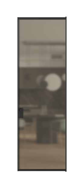 Межкомнатная дверь АЛПЛ040.01 Бронза сатин триплекс ЧЕР. Цвет Алюминий Черный. Материал Алюминий. Коллекция Формато. Фото. Дверь межкомнатная АЛПЛ040.01 Бронза сатин триплекс ЧЕР. Цвет Алюминий Черный. Материал Алюминий. Коллекция Формато. Картинка.