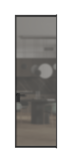 Межкомнатная дверь АЛПЛ040.01 Серый сатин триплекс ЧЕР. Цвет Алюминий Черный. Материал Алюминий. Коллекция Формато. Фото. Дверь межкомнатная АЛПЛ040.01 Серый сатин триплекс ЧЕР. Цвет Алюминий Черный. Материал Алюминий. Коллекция Формато. Картинка.